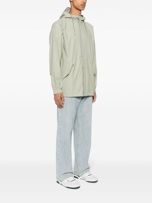 Fishtail hooded jacket