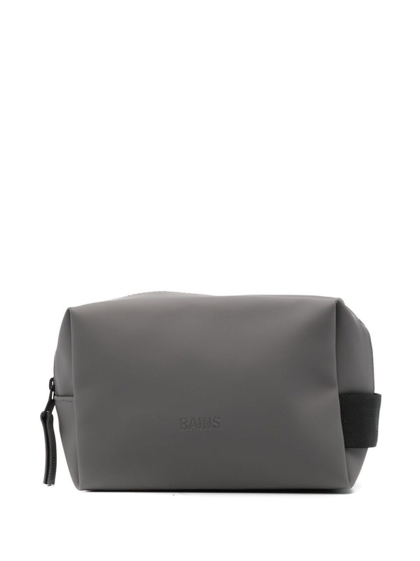 Rains Small Logo-debossed Wash Bag