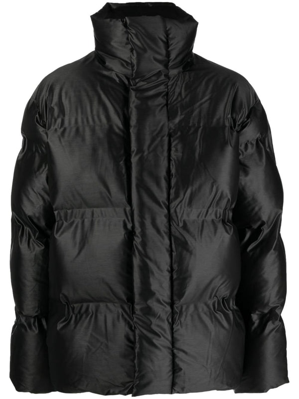 funnel-neck padded jacket