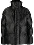funnel-neck padded jacket