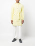 long-sleeve drawstring raincoat