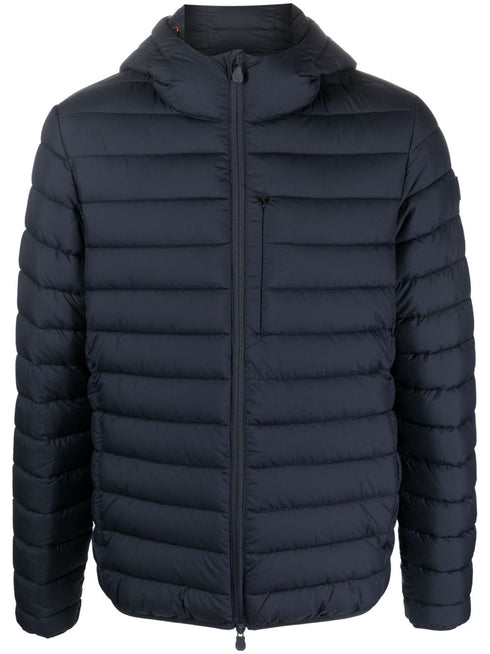 hooded padded jacket