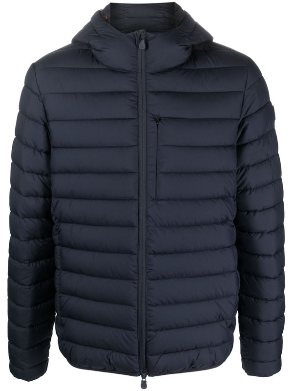 hooded padded jacket