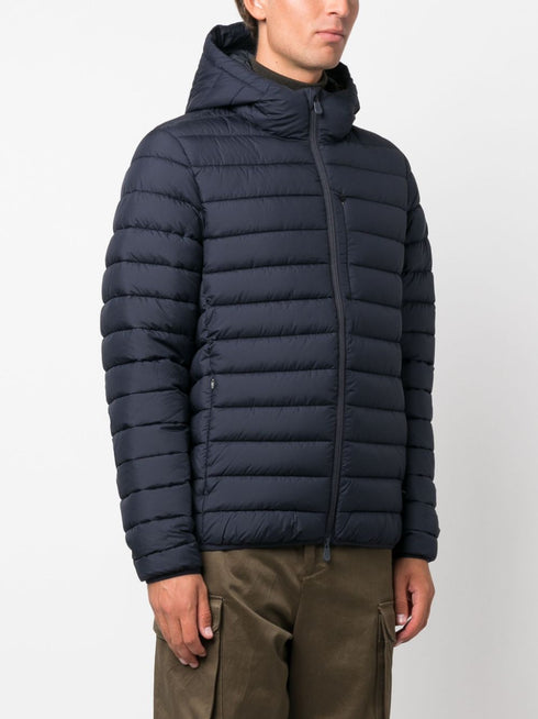 hooded padded jacket