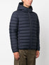 hooded padded jacket
