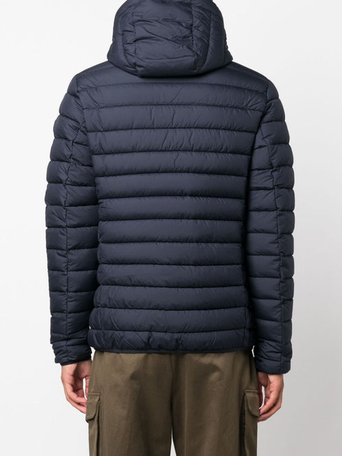 hooded padded jacket