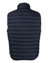 high-neck padded gilet