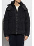 hooded corduroy padded jacket