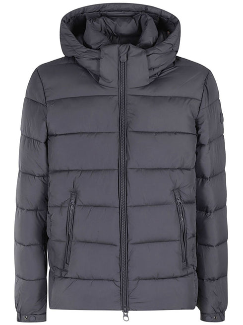 hooded padded jacket