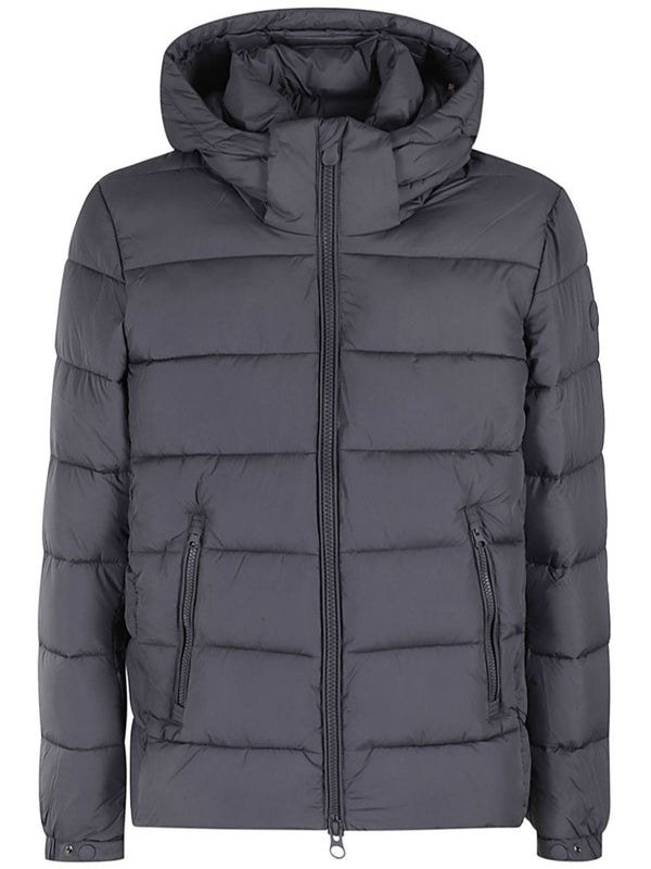 hooded padded jacket