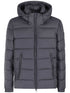 hooded padded jacket