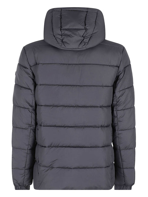 hooded padded jacket