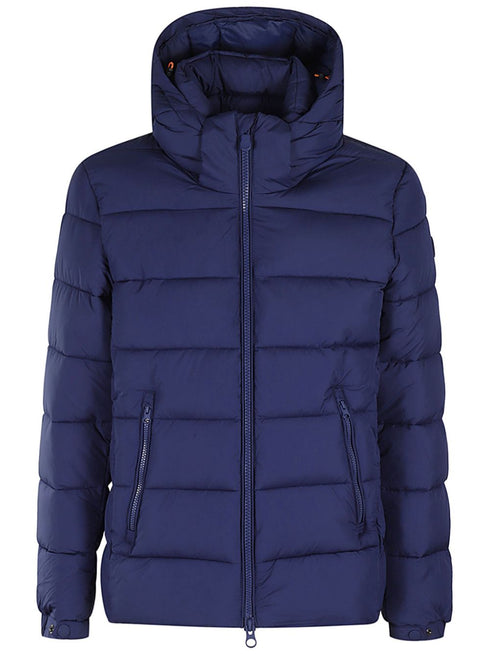 hooded padded jacket