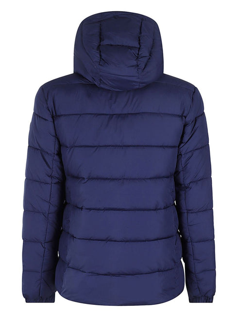 hooded padded jacket