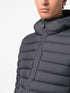 padded hooded jacket
