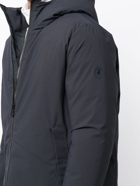 hooded padded jacket