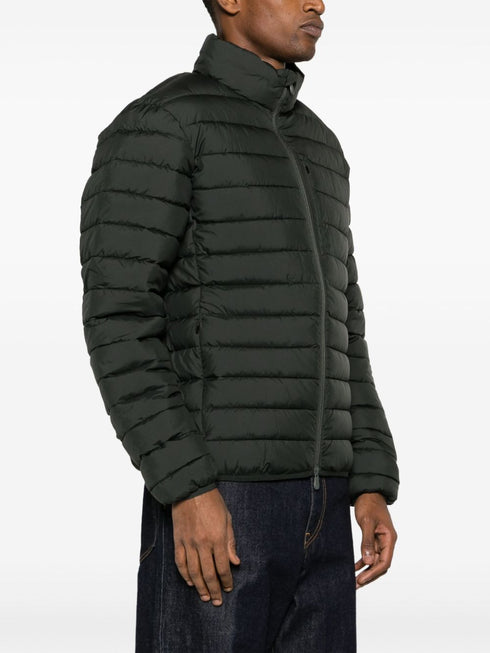 logo-patch padded-design jacket