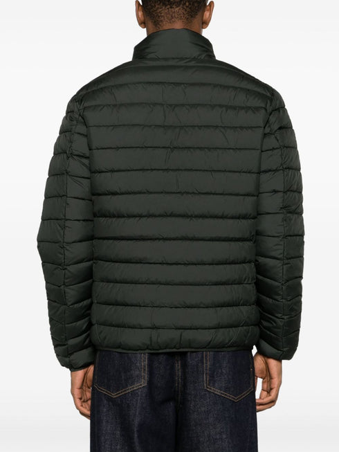 logo-patch padded-design jacket