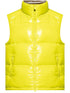 logo-patch padded gilet