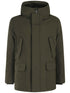 hooded padded jacket