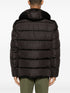 quilted hooded padded jacket