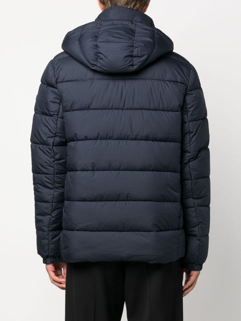 zip-up padded jacket