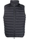 high-neck padded gilet