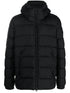 zipped padded jacket