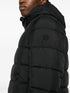 zipped padded jacket