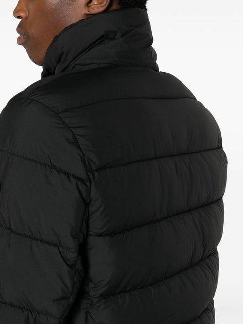 zipped padded jacket