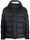 hooded quilted jacket