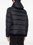 hooded quilted jacket