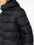 hooded quilted jacket
