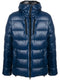 hooded padded coat