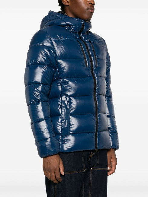 hooded padded coat