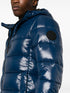 hooded padded coat
