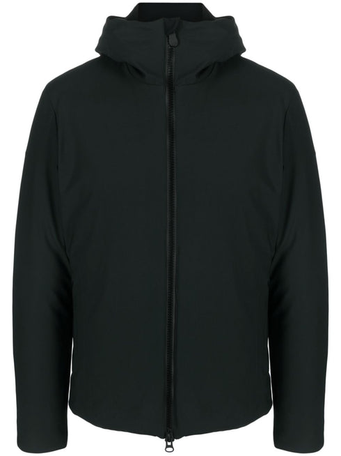 hooded padded jacket