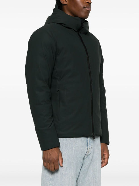 hooded padded jacket