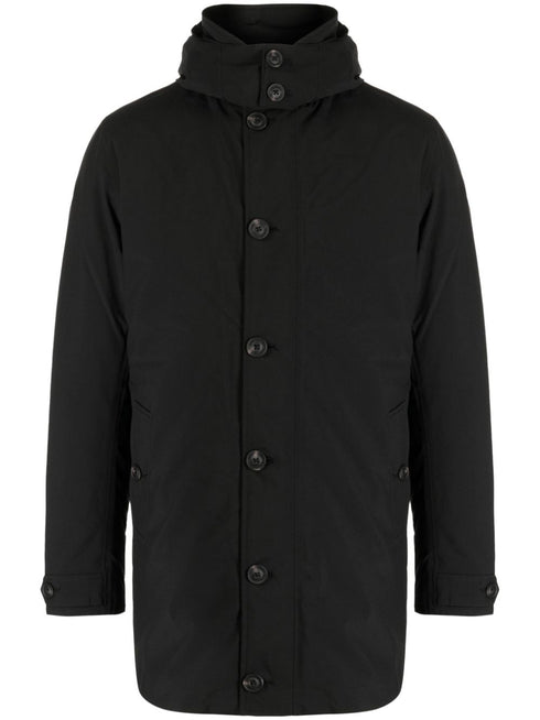 hooded padded jacket