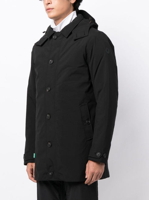 hooded padded jacket