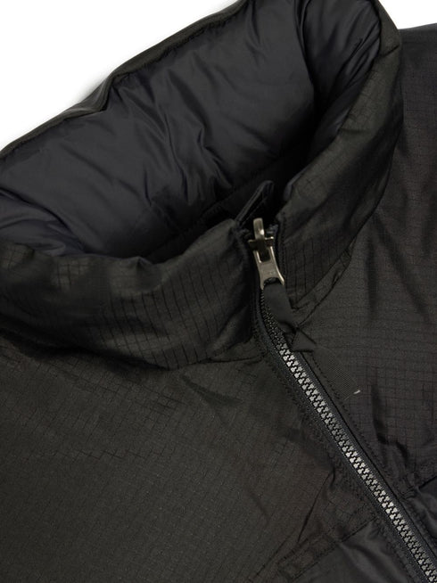 logo-print padded jacket