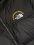 logo-print padded jacket