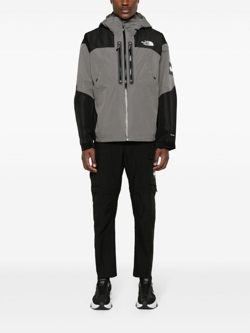 logo-embroidered jacket