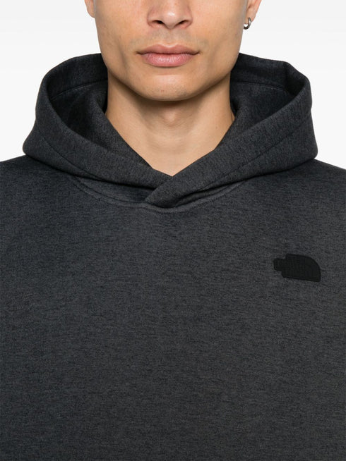 rubberised-logo hoodie