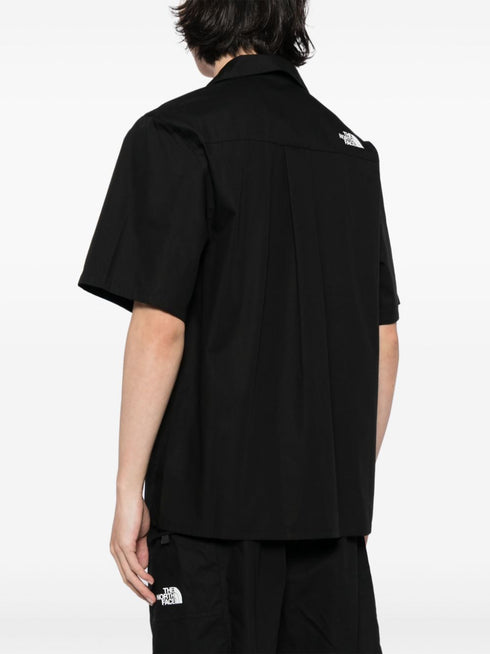 logo-print short-sleeved shirt