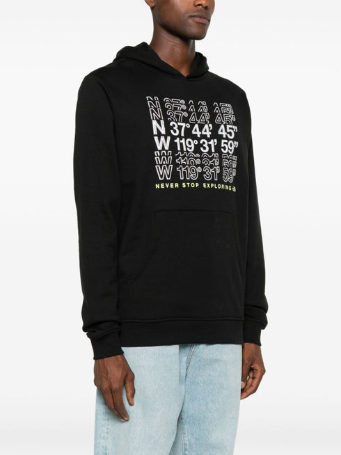 Współrzędne bluzy z kapturem