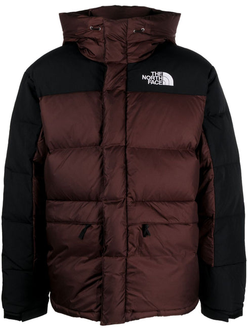 Himalayan logo-embroidered down jacket