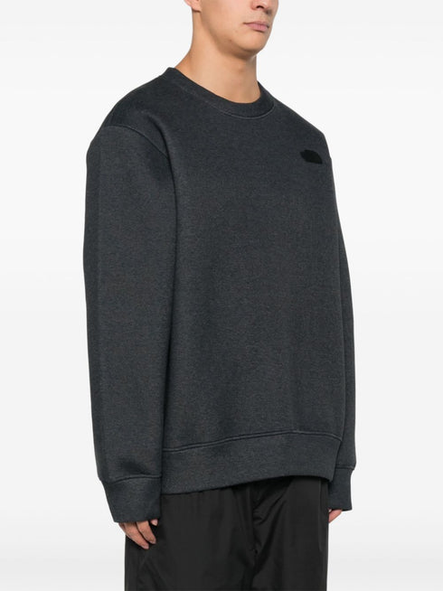 scuba-jersey sweatshirt