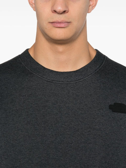 scuba-jersey sweatshirt