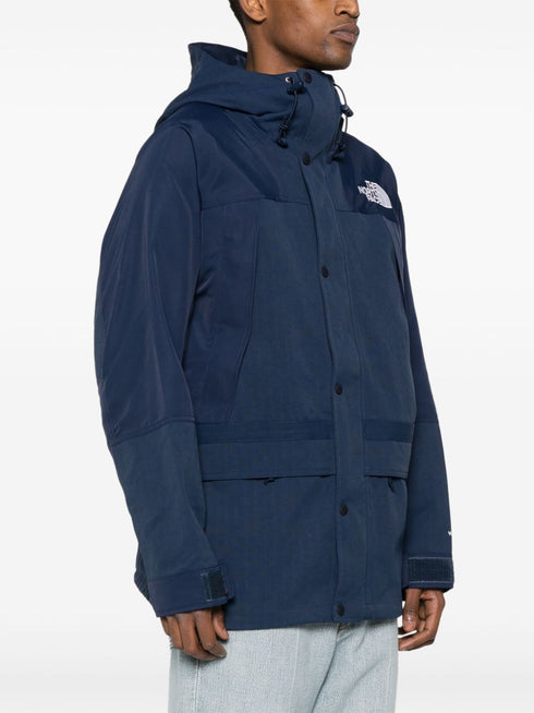 logo-embroidered cargo jacket